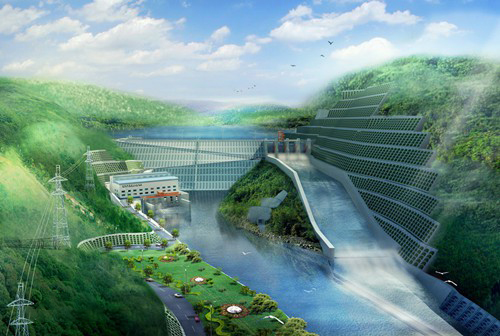 七台河老挝南塔河1号水电站项目